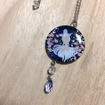 夜桜金魚ロングタイプネックレス 