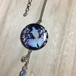 夜桜金魚ネックレス 50cm