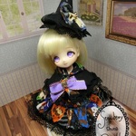 オビツ11　ハロウィン　セーラーケープ　ドレス　④