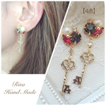 【48】ふしぎの国のアリス モチーフ♡ピアス＊イヤリング  