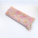 ★LIBERTY　Poppy＆Daisy 　ポピー＆デイジー　2015SS　11Y　ビニコの中布・内ポケット付ポーチ　◆ペンケースに