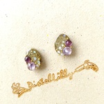 No.5588 送料込♥オーバルピアス