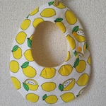 『ラスト1点』オーガニックコットンのふわふわスタイ☆レモンちゃん