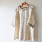 ノーブルな刺繍レースのチュニック
