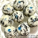 【特殊 稀少石!!✧】K2アズライト・A＋ランク✧【世界で２番目に高い鉱山産!!✧】約８mm【１石】セット【カラコルム山脈・パキスタン産!!✧】
