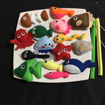 フェルトのさかなつりセット