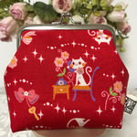オシャレ猫ちゃん♡がま口ポーチ