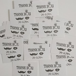 結婚式 サンキューカード メッセージカード