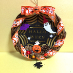秋色ハロウィンリース 7