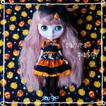 ハロウィンワンピースセット
