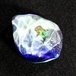 佐々木淳 aka Northern Lights 水シリーズ ジンベイザメオパール ペンダント ボロシリケイトガラス 一点物