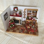 🎄ミニチュア🎄クリスマス   暖炉の部屋