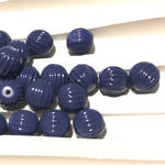 アクリル メロン ビーズ ネイビー12mm 20個