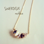aiynam様order page◆SWAROVSKI necklace