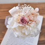 *petit bouquet with flask bottle -pk- -選べるオーガンジーリボン♪-