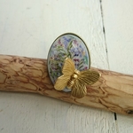 antique butterfly…ブルーファンタジアの指輪