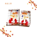 再販１*波紋の箸置き＊秋もみじ＊金魚＊