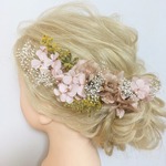 ナチュラルアンティークなヘアパーツ