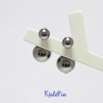 [14kgf] Swalovski Pearl <'Color' dark gray>