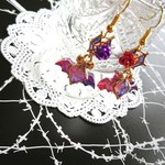 コウモリピアス
