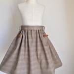 グレンチェックのスカート　100.110.120.130サイズ