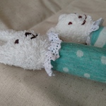 【名入れできます( ・∇・)】赤ちゃん用玩具 「うさっぺ&くまっぺセット」