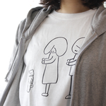 まえならえ重ね着Tシャツ