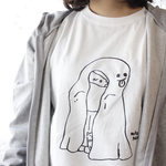 おばけ重ね着Tシャツ