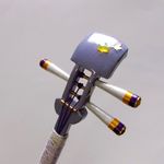 かんざし 「三味線」藤色６（秋色）