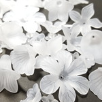 いろいろな花　アクリルビーズセット