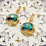 °॰*人魚のピアス(イヤリング)夕空鱗°॰*✩