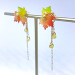 Platanus　 プラタナス-紅葉のピアス