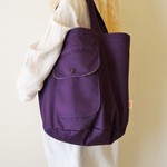 ＜送料込＞たまこ さま　ご予約品／ミルクティー色丸底バケツトートバック