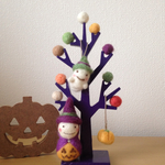もこもこハロウィンの木