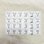 サンキューシール1sheet✾48枚(スヌーピー) 