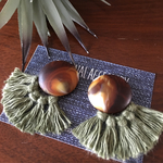 キャラメルバニラカボションフリンジ【２】