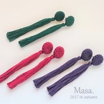 【新色】大人のタッセルピアス・イヤリングLong