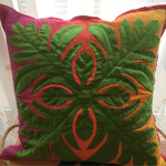 ハワイアンキルト クッションカバー