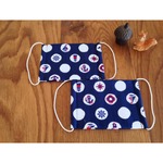 ２枚組み　子供用マスク（マリン柄）