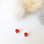 ハート♥ファーピアス＆イヤリング