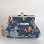 キャッツレーシングクラブ ＊親子がま口財布＊