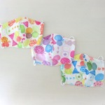 再9販*子供用立体マスク＊3枚セット*4重ガーゼ*リボンちょうちょ