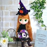 No.1028  ハロウィンワンピ/パープル系