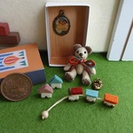 マッチ箱ベア「ドールハウス⑦ 子供部屋」