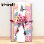 【ご予約品】ご祝儀袋（華やかピンク×パステルカラー）