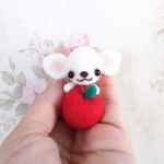 羊毛癒し犬『アップルヘッド🍎チワワん♪』定形外郵便送料無料