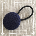 fog オトナなリネンくるみボタンヘアゴム④