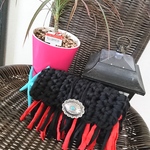 ♡セール中♥黒ベーススパゲティポーチ♡