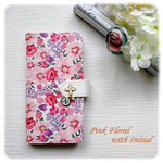 【Xperia XZ2/XZ1/XZs/Z3/Z4/Z5/XZ2 Premium/X Performance】華やかピンク花柄♡手帳型スマホケース♡リバティ♡SO-03K/SO-01K/SO-03J