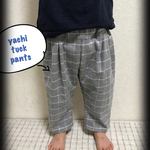 2017 A/W 新作秋冬□□キッチリしたウィンドウチェックネル生地tuck pants